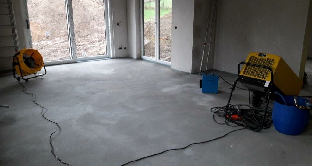 Trotec Bautrockner und Baulüfter im Einsatz